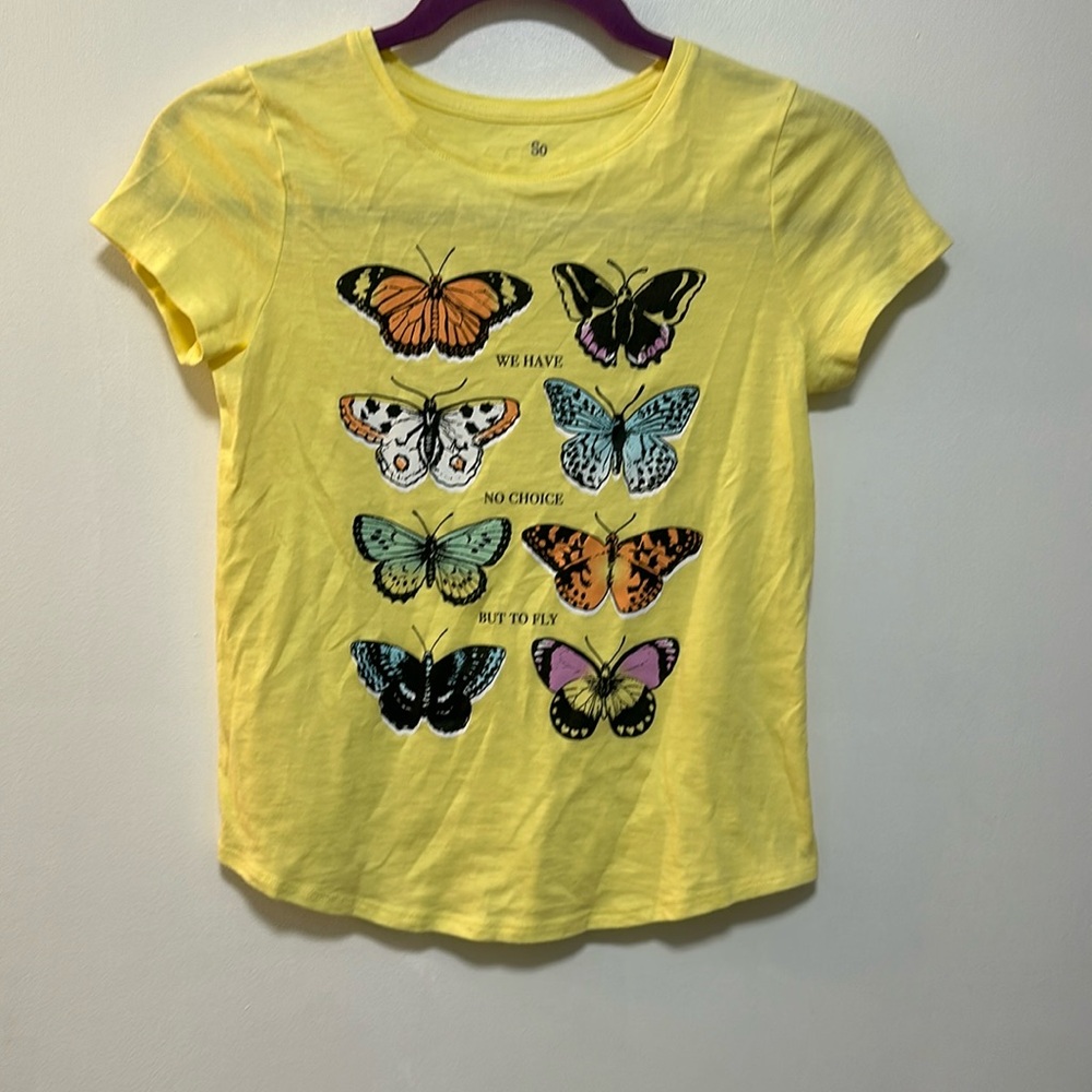 Girls short sleeve shirt size L